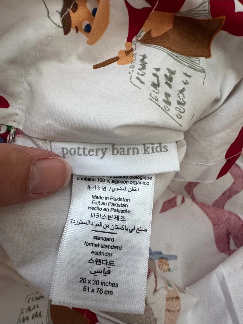 Pottery Barn Kids Elf On The Shelf Sheet Set (Full)